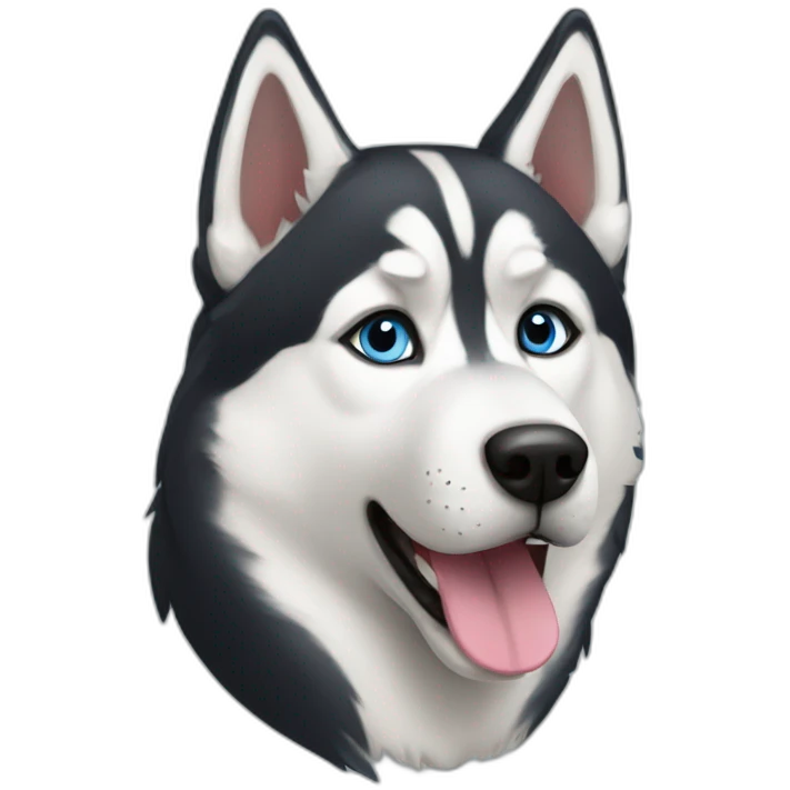 Siberian Husky emoji