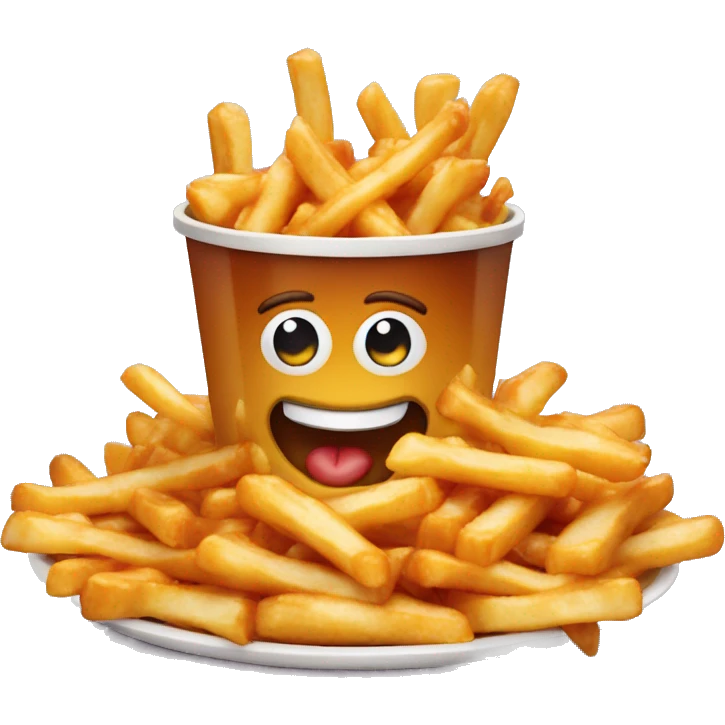 Poutine who eat poutine emoji