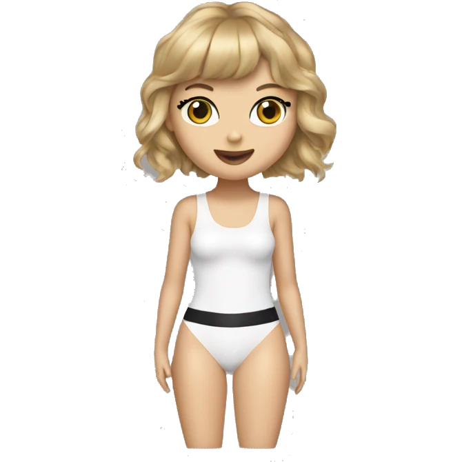 Taylor swift in a body suit  emoji