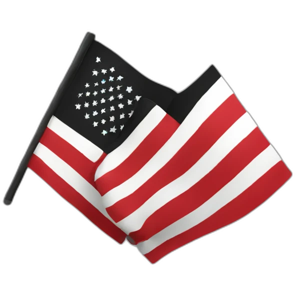 flag black emoji