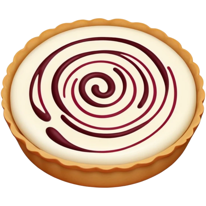Chinese red bean cake sweet dessert with pattern, simplified emoji style with bold outlines and bright colors, cartoon style dou sha bing pastry emoji