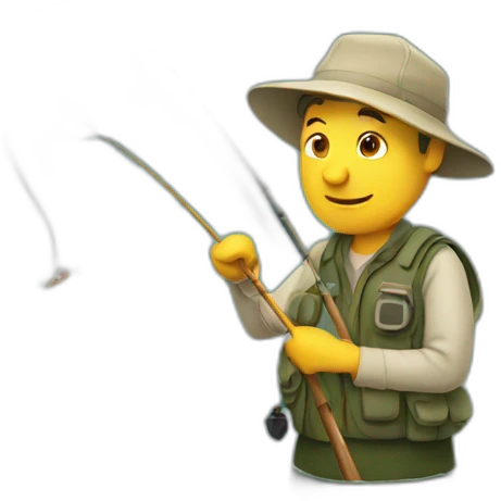guy fishing emoji