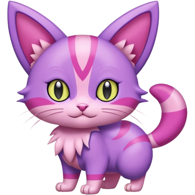  Fey Toony Skitty-Delcatty-Sprigatito-Purrloin-fusion-hybrid emoji