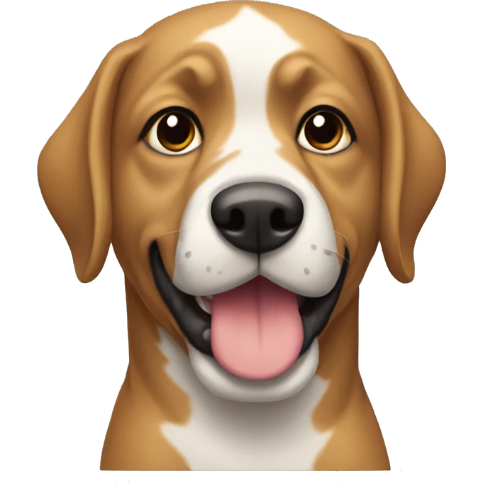 Perro con capa emoji