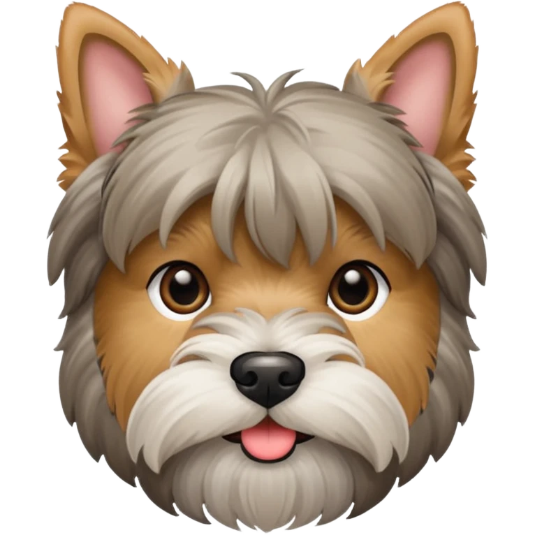 Yorkshire terrier schnauzer emoji