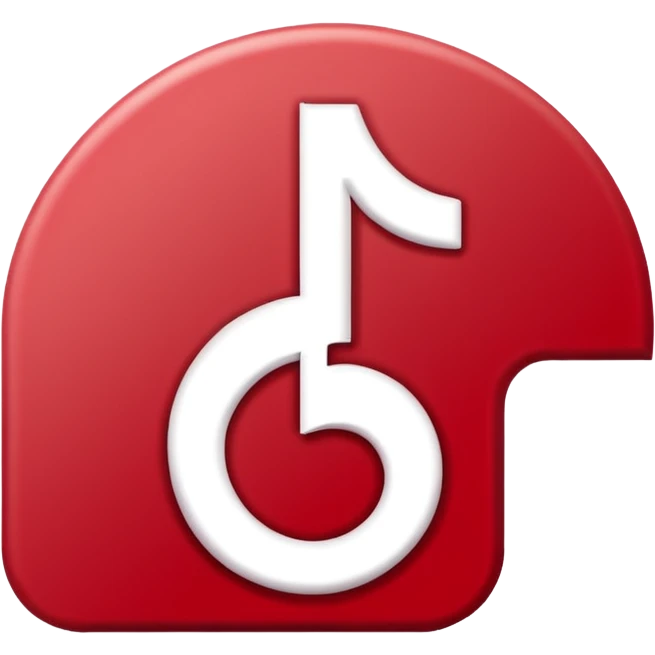 Créame un emoji que sea el logotipo de edificando de tiktok emoji