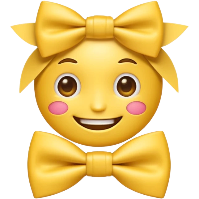 emoji wearing a bow-tie with letters LoL on the Bowtie emoji