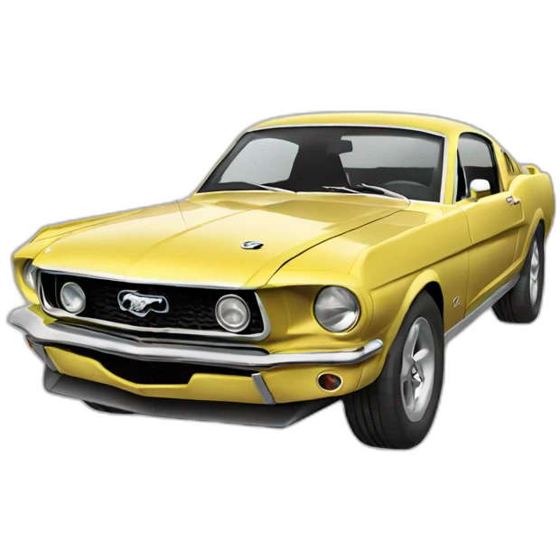 Ford mustang emoji