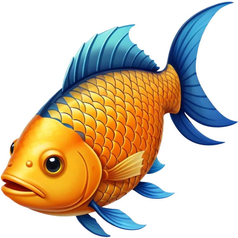 A fish with a foot emoji