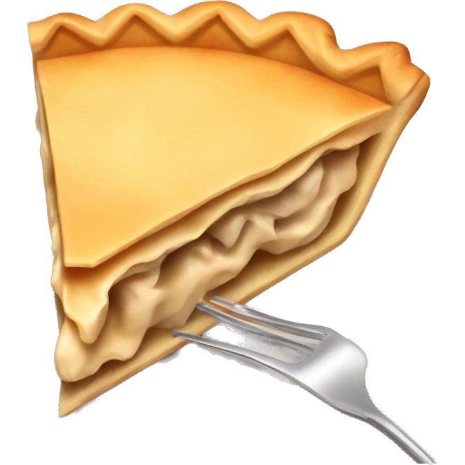 chicken pie slice emoji