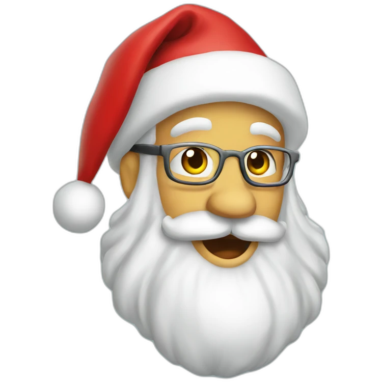 Santa Claus visit emoji