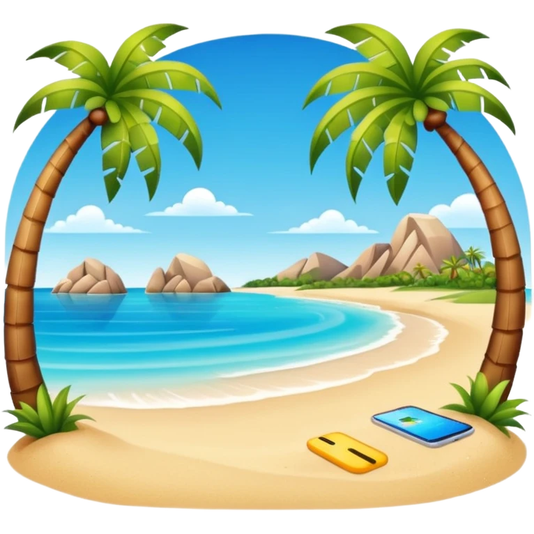 Згенеруй мені emoji Австралії, де буде напис Austalia , має викликати відчуття раю emoji