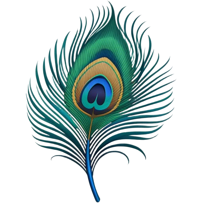 peacock feather peacock feather eye emoji