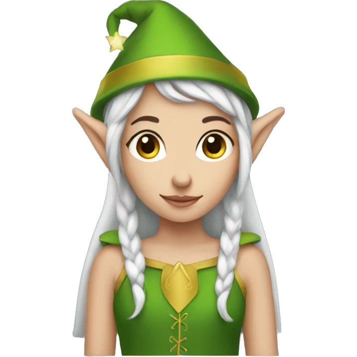 Girl elf emoji