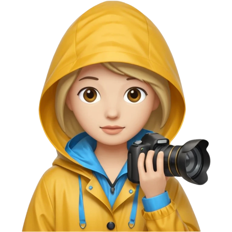 fotographer with rain coat

 emoji