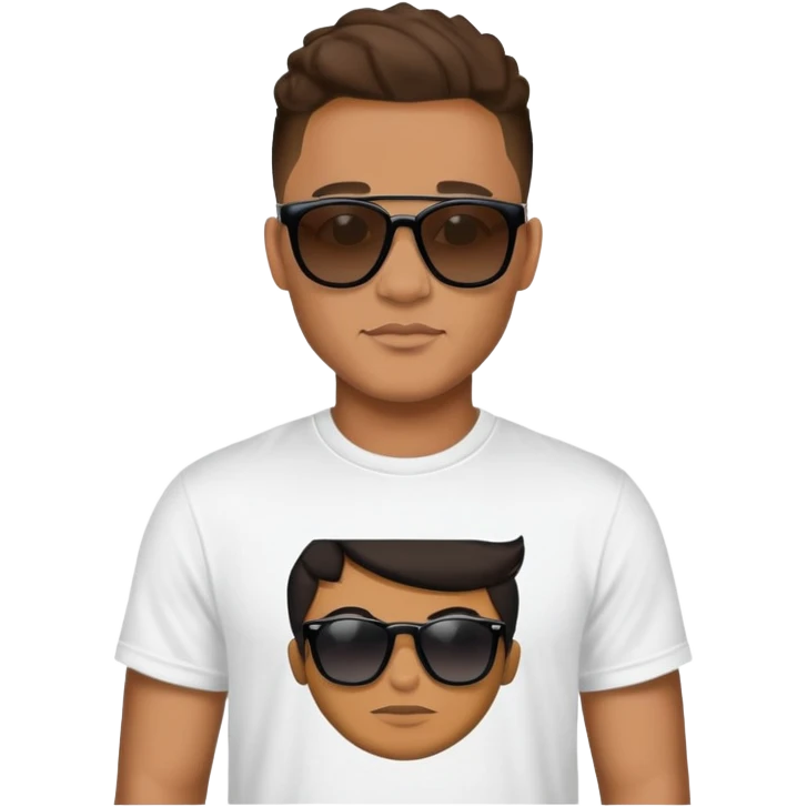 josh king jetset madrid with Tefi in pasted emoji