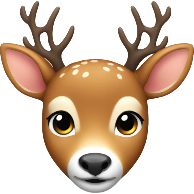 cute deer emoji