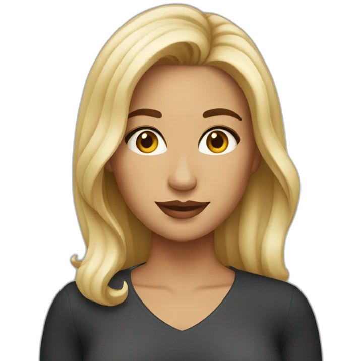 Pretty woman emoji
