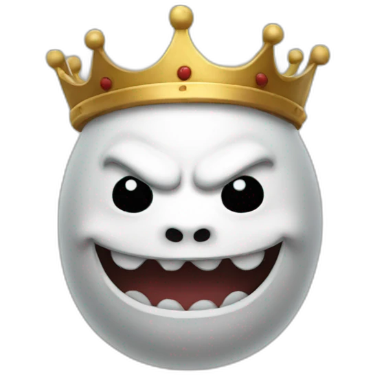 King boo emoji