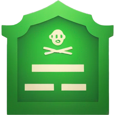 green certificate sign emoji