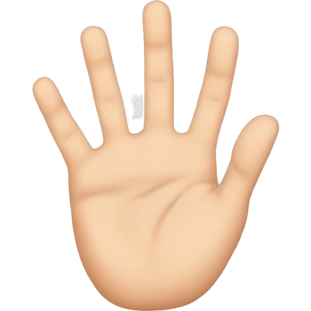 baby hand emoji