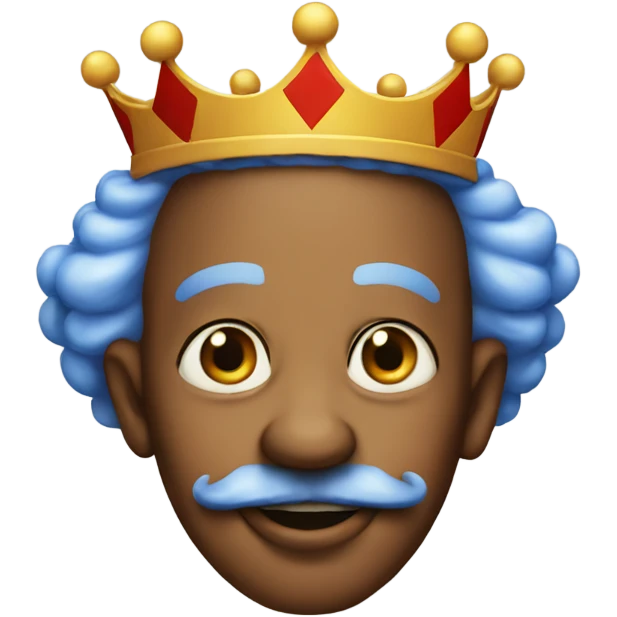 King of clowns  emoji