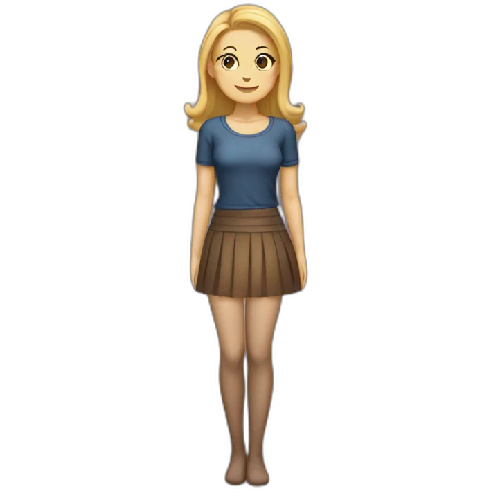 tights and skirt emoji