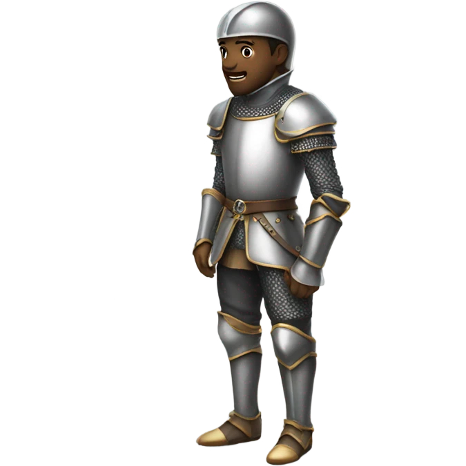 knight pants with diamonds emoji