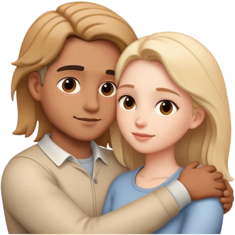 intimate moment between lovers emoji