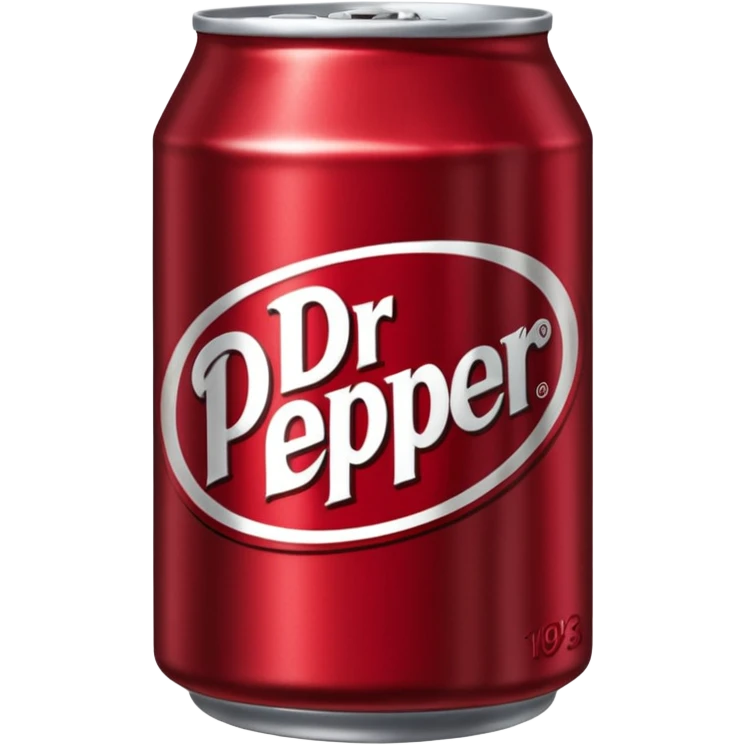 dr pepper can, no text emoji
