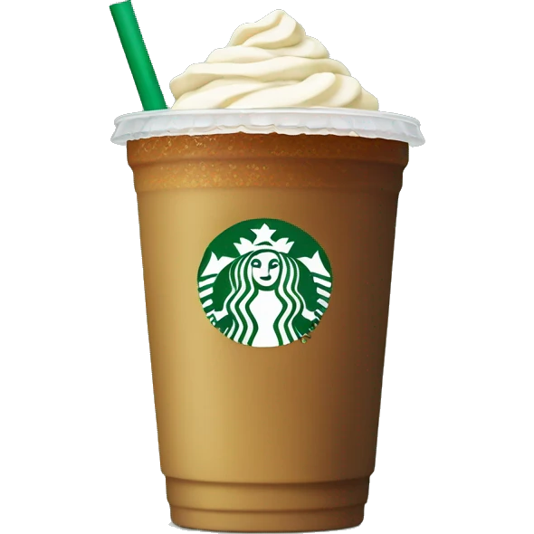 Starbucks drink emoji