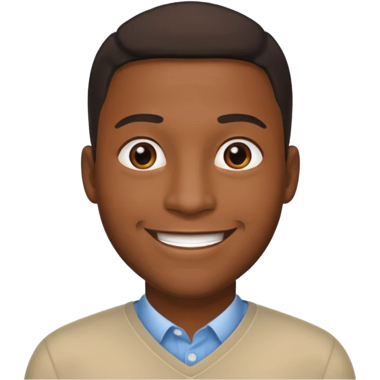 hombre afroamericano casada  emoji