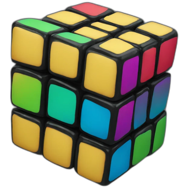 Rubiks cube emoji