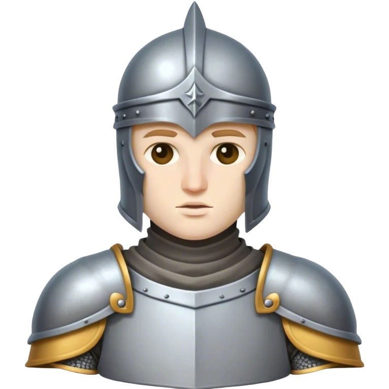 knight bust emoji