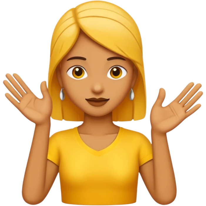 generate a good professional image for letter 'A' where it should be a emoji ,where 'A' is Indian sign language emoji