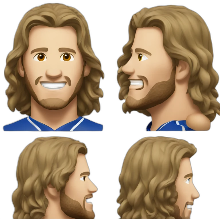 Clayton Kershaw with whiplash emoji