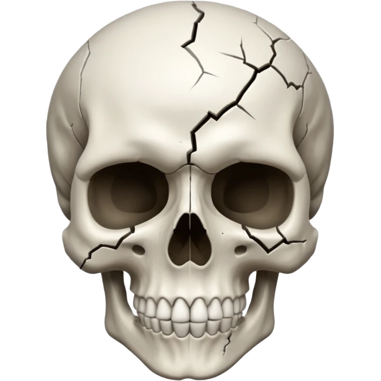 Mind blowing skull emoji