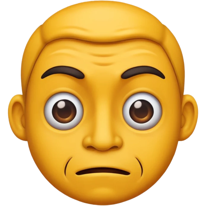 an ugly human, male emoji