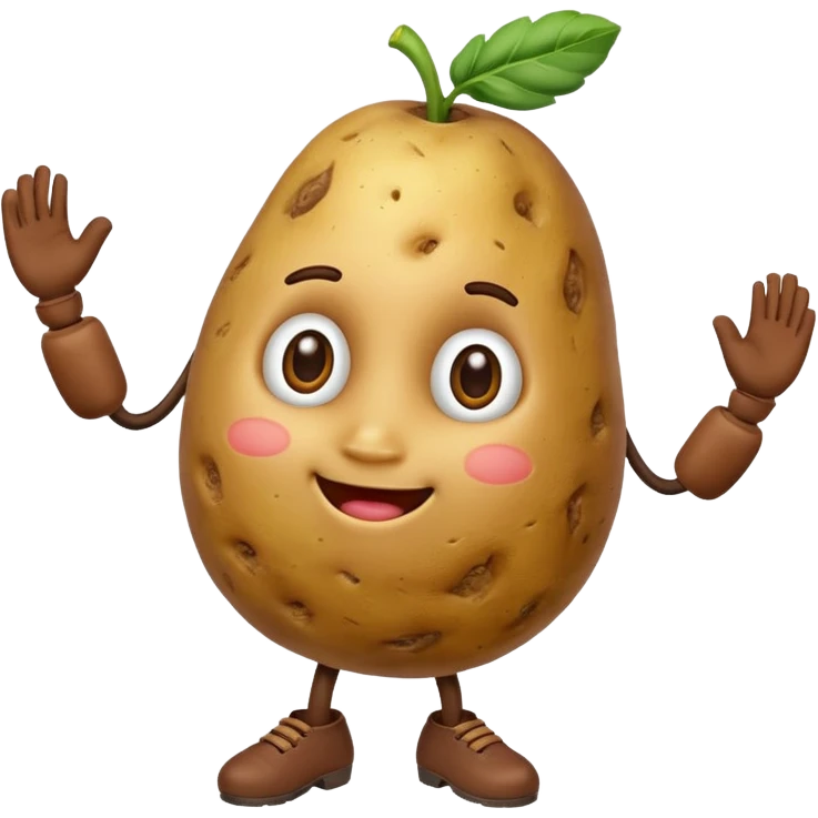 Potato twerking  emoji