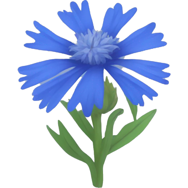 Cornflower in discord emoji style  emoji