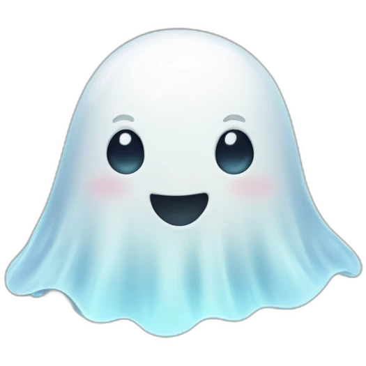 cute ghost emoji