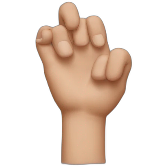 Peint a la main  emoji