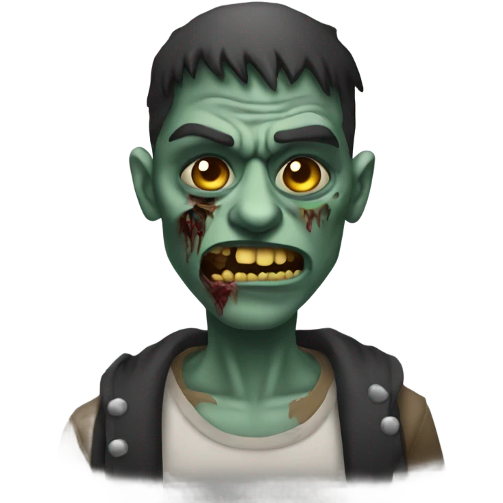 Thug zombie emoji