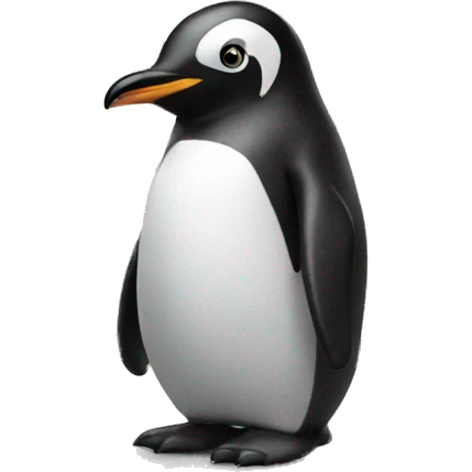 penguin in a house emoji