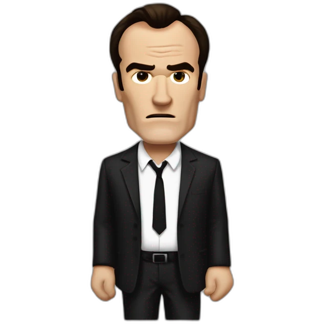 Quentin Tarantino in reservoir dogs emoji