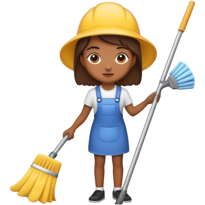 Cleaning emoji