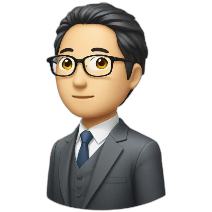 kishida-megane emoji