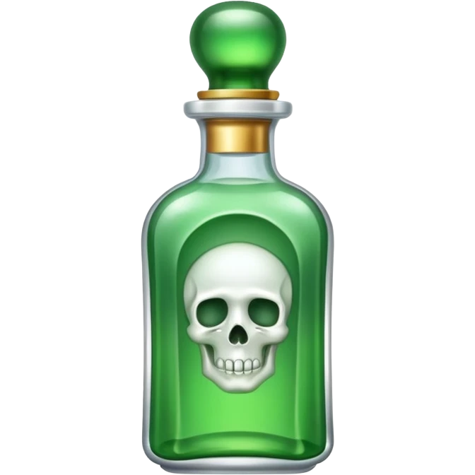 crystal luxurious embalming fluid elixir bottle emoji