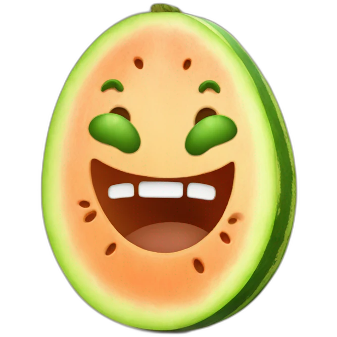 Dumb melon emoji