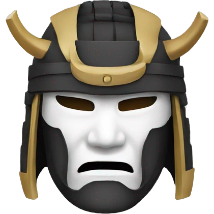 samurai mask emoji